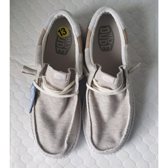 NWT Hey Dude Wally Stitch Dirt Road  Men's Size 13 Slip-On Loafer Casual Shoes - Picture 3 of 8